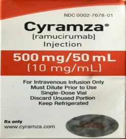 CYRAMZA 500 MG